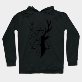 Geometric Wild Animal Hoodie